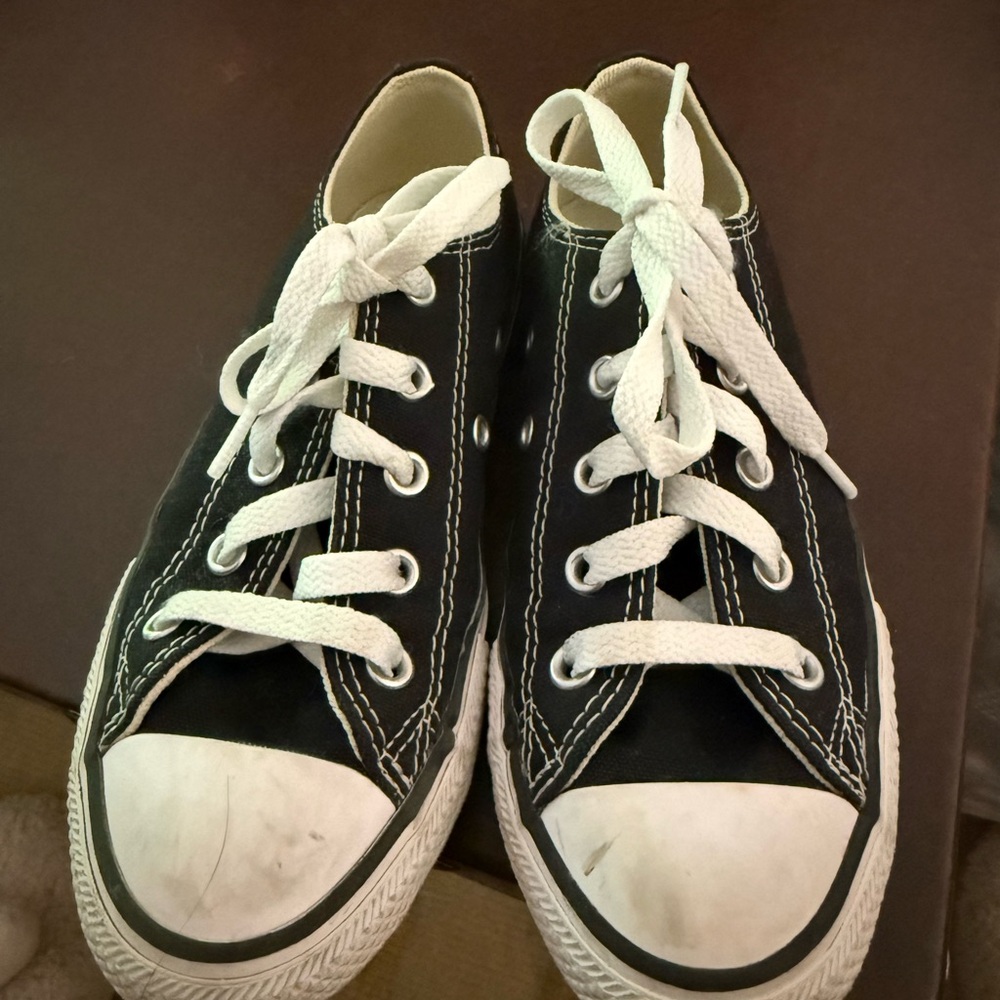 Converse Black and White Kids Sneakers